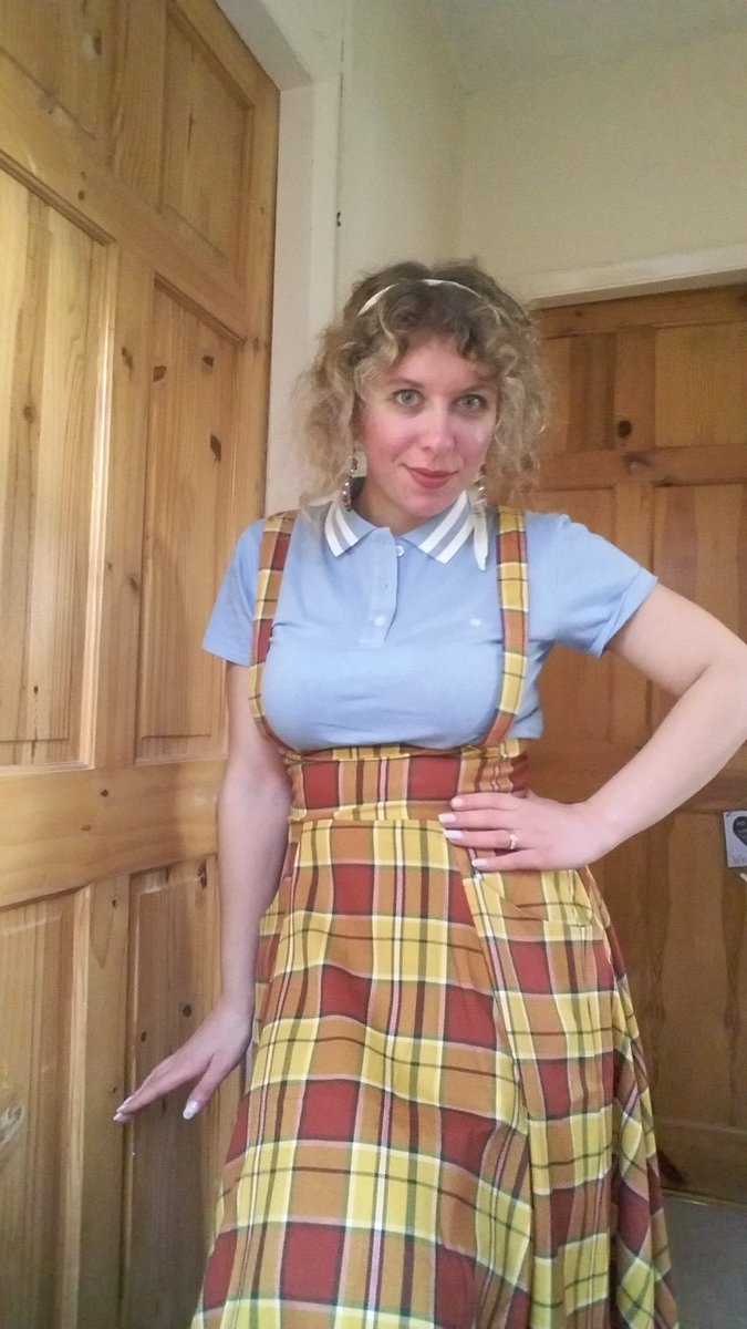 Caelestia_Flora's tweet photo. Well, I've been working a lot of overtime lately, so what better excuse to buy some more clothes in the Black Friday deals ๐
Skirt & polo shirt by @CollectifLondon
#pinupproblems #vintagestyle #vintagegirl https://t.co/ldTvwIqYVJ
