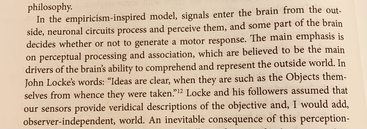 Time to make another connection between neuroscience and poetry because why not. Thanks to  @barbarikon for sharing the relevant poetry and providing inspiration. So, I have been reading 'The brain from inside out' by Buzsaki. It mainly makes a distinction between outside-in