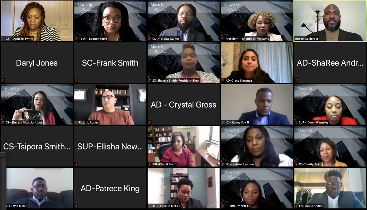 ask4rhonda's tweet photo. My heart is full from the Move Up Mindset Professional Development! @GarlandABSE got into some #GoodTrouble today. Thank you @drlopez23 @Doc_torSus @FairfaxSharika @eboneynloud @MsJP_101 @LedayAl @Mocha_Minds @NickolasGaines @PLCTrailblazer to name a few contributors! https://t.co/eK9D8raFaS