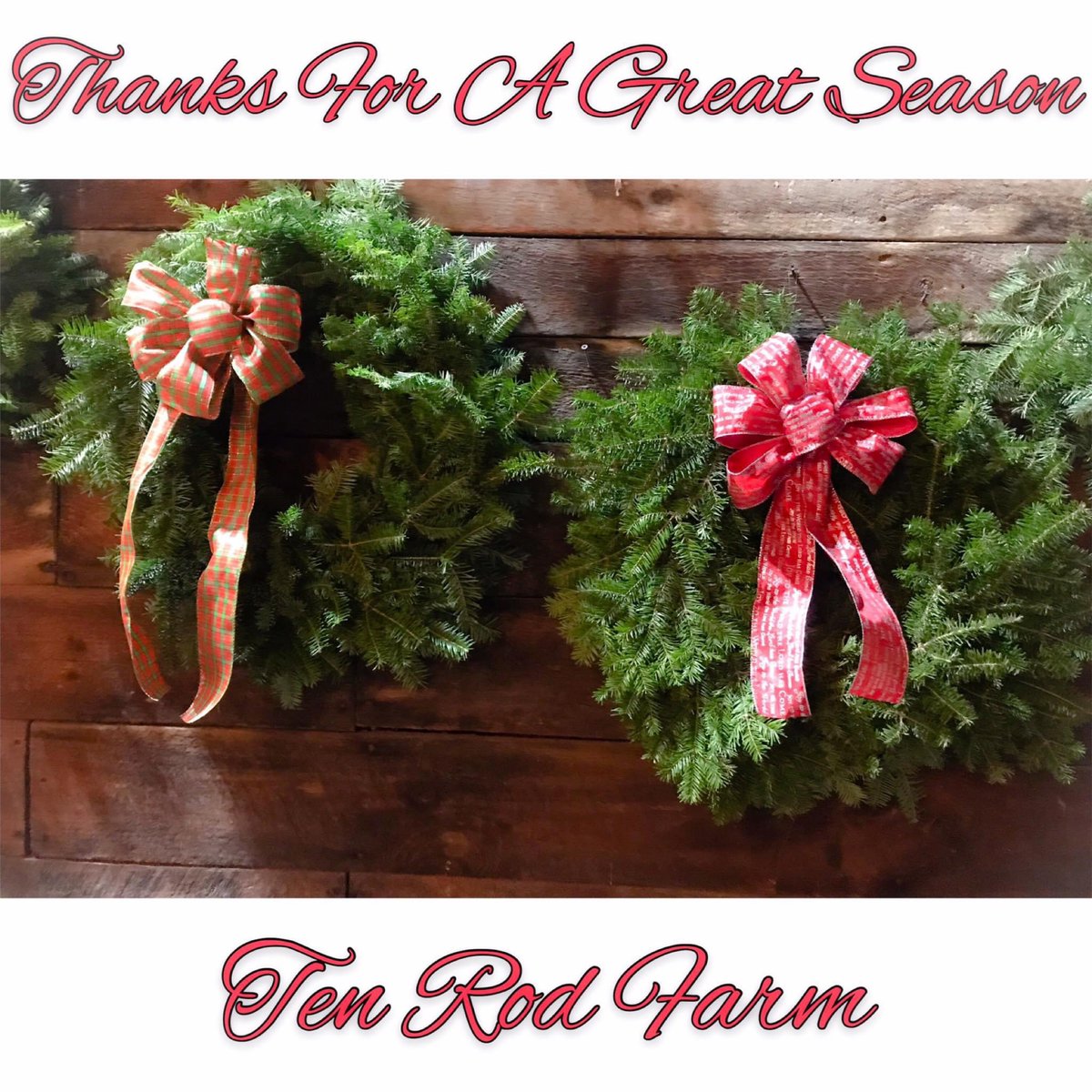 TenRodFarm's tweet image. Ten Rod Farm is now closed for tree sales. We will continue to sell maple syrup by appointment only (please call to set up an appointment). Thank you to everyone that visited our farm this season. We appreciate your business and support. Thanks again for a great season.