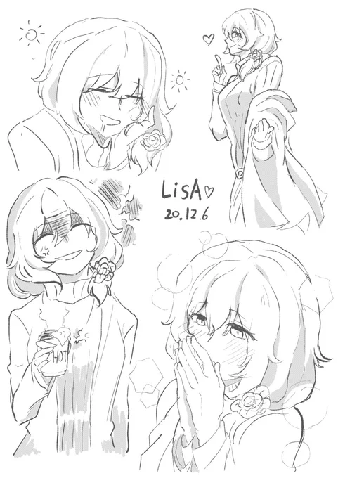 20. 12. 6. Lisa ;)

#原神 #原神project 