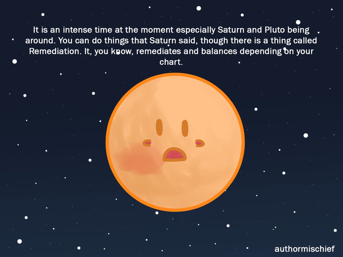 Disclaimer: I only dabbled regarding remediation. I'm currently in Jupiter remediation and this is also a bit hard to write since my Jupiter is detriment lolAlso Jupiter said uncomfortable because Jupiter is fall in Capricorn and still under Saturn's domain