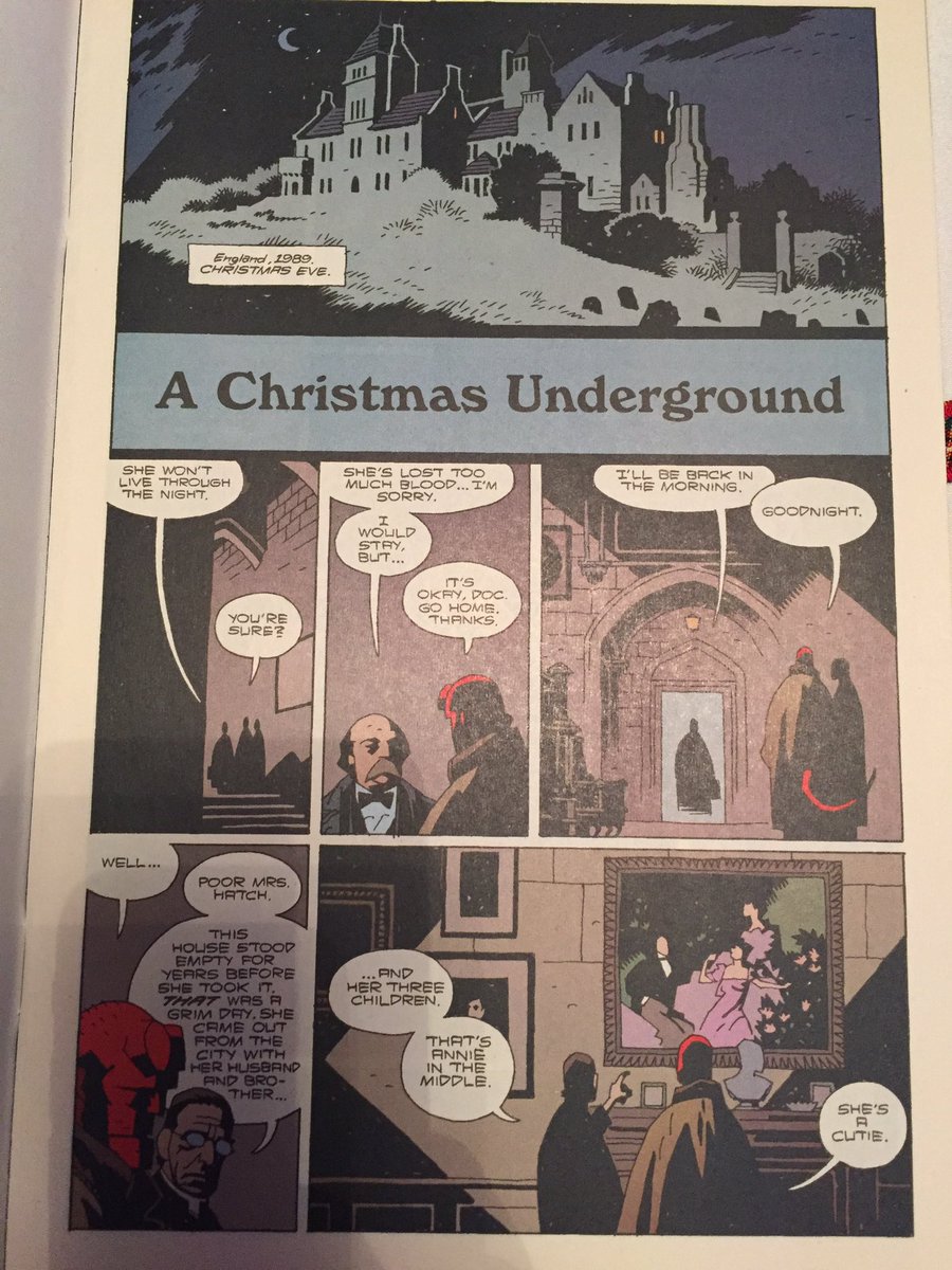 Christmas Comics Day 05 - HELLBOY CHRISTMAS SPECIAL (1997) - stories by Mignola, Gary Gianni, and Steve Purcell (do join in with the chorus)I’m never sure if Mignola creates new folktales or reinvents old ones, but they’re wonderful either way