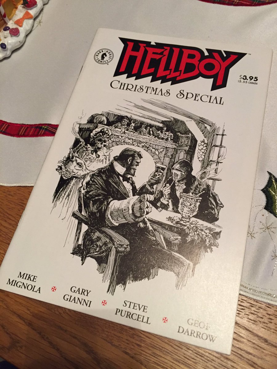 Christmas Comics Day 05 - HELLBOY CHRISTMAS SPECIAL (1997) - stories by Mignola, Gary Gianni, and Steve Purcell (do join in with the chorus)I’m never sure if Mignola creates new folktales or reinvents old ones, but they’re wonderful either way