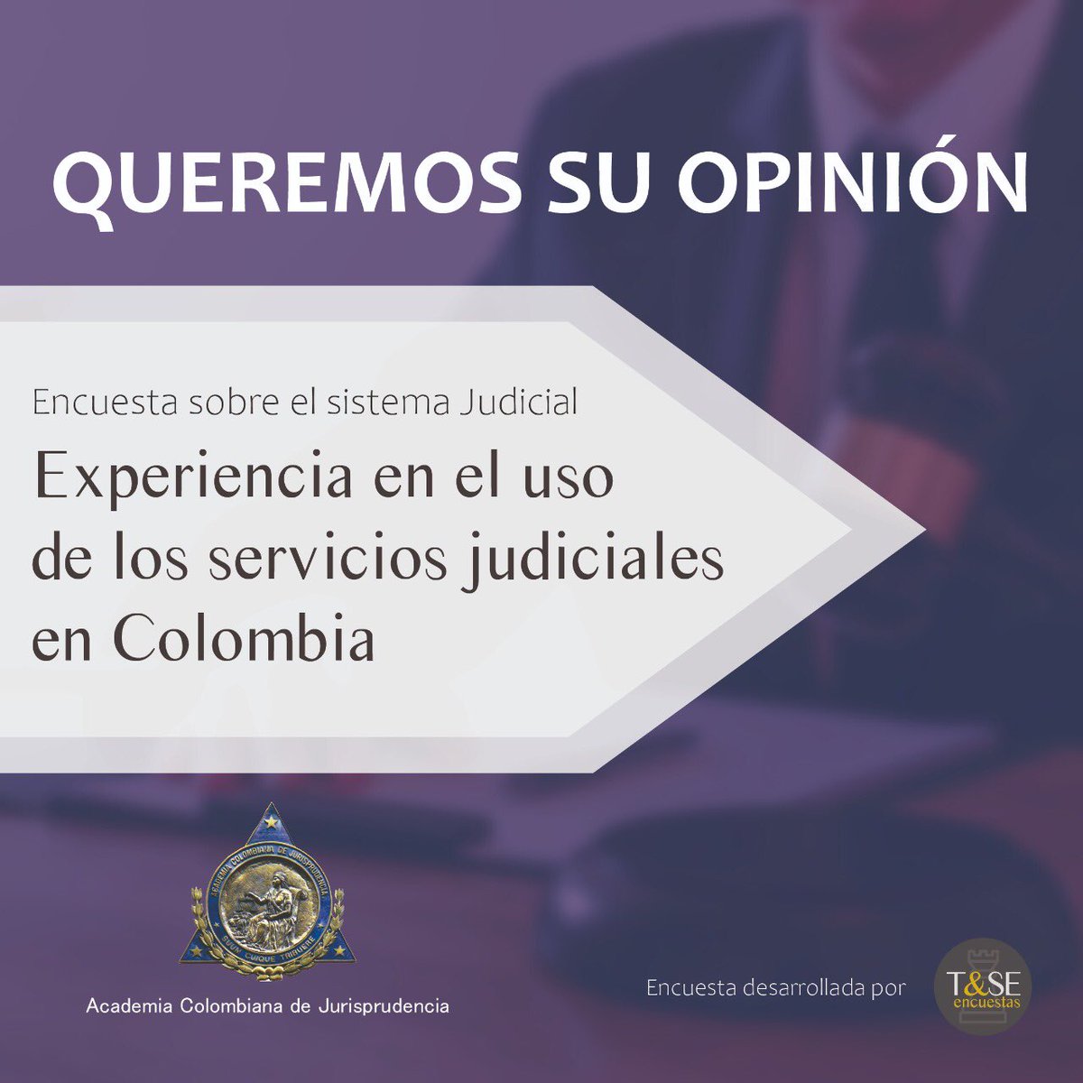 #encuesta ¿Cómo fue su experiencia en el uso de los servicios judiciales en Colombia? conteste la encuesta en este link: tyseia.com/i$OfA6u0U
.
 #Encuesta #Justicia #serviciojudicial #colombia
