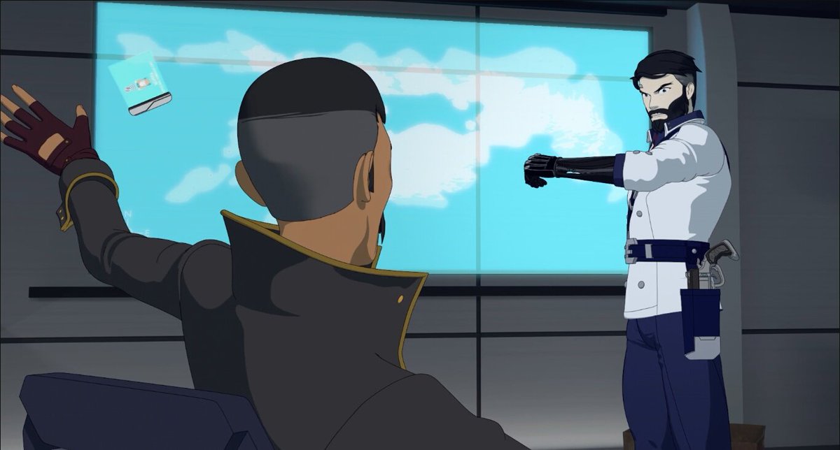 BellSTRQ's tweet photo. My favourite ironwatts moment #RWBYSpoilers #RWBY8Spoilers https://t.co/Rg4tmOowAX