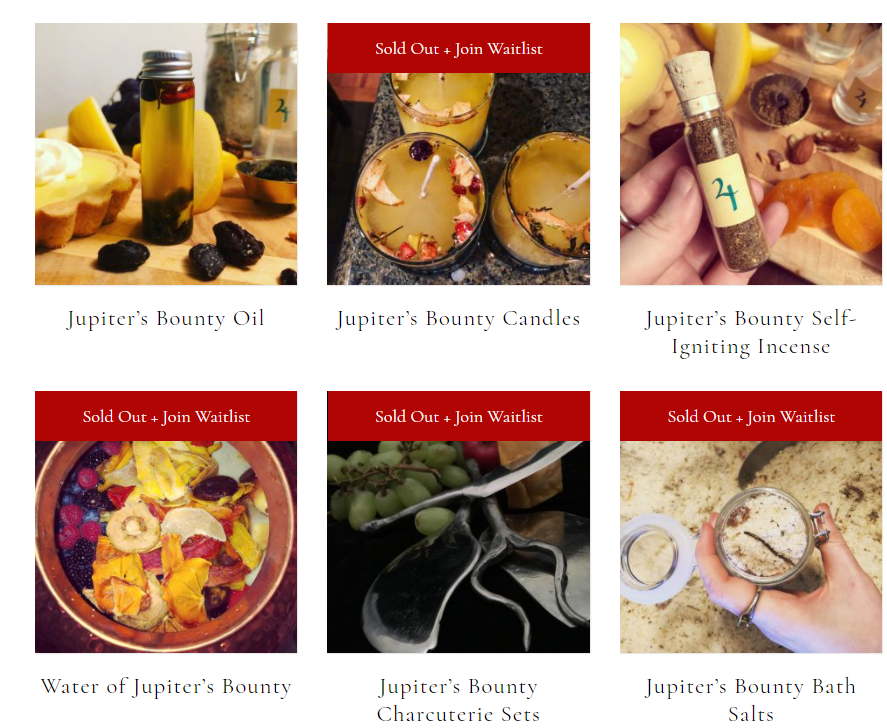 For  @Kaitlin_Coppock 's Sphere and Sundry, this is where I used reference for the oils and candle doodles haha especially regarding Jupiter. Also there is an article about Jupiter that helped me make my own altar.