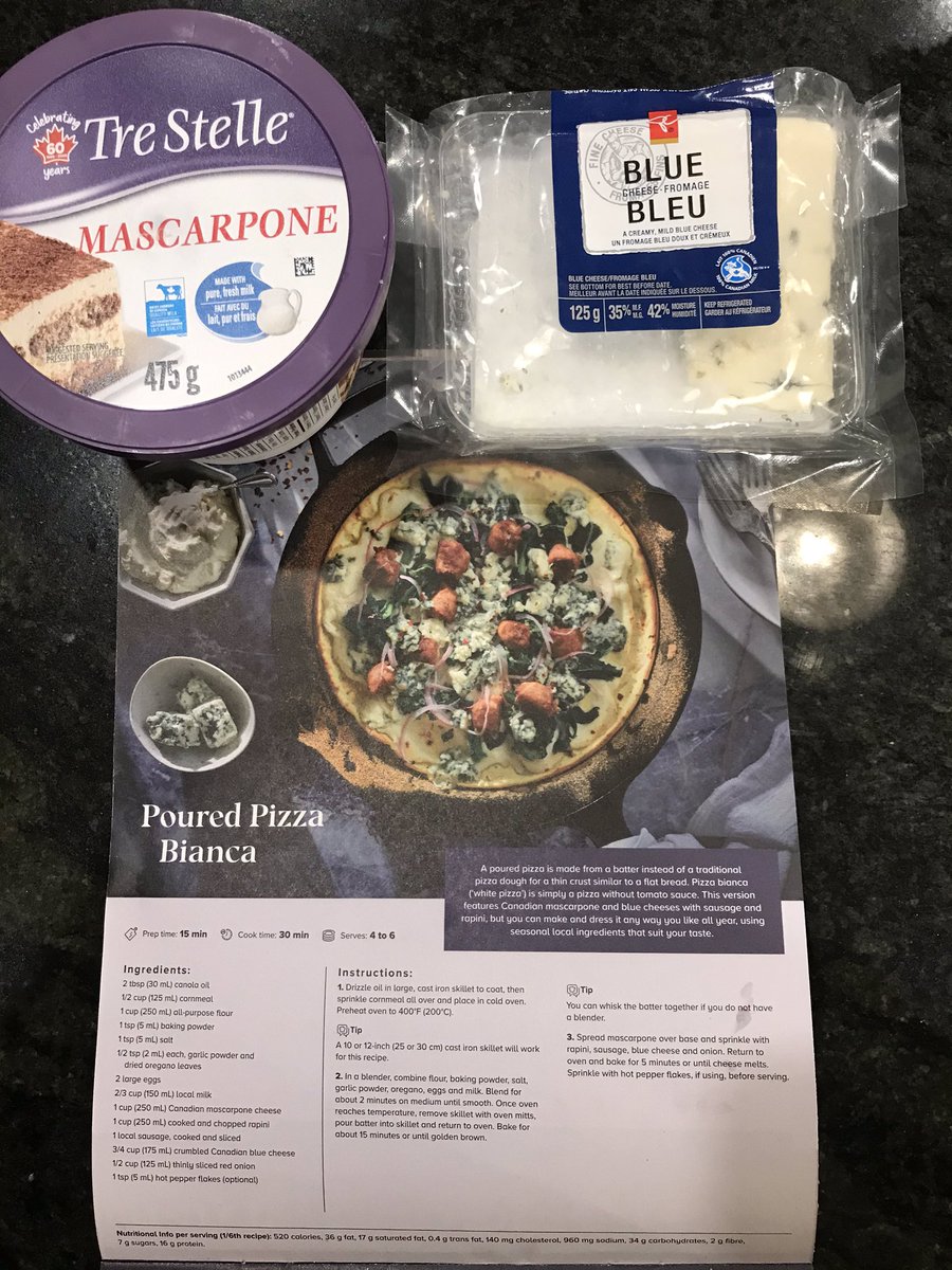 The 2021 Milk Calendar arrived in the mail last week. Trying out one of the recipes tonight, using <a href="/dfc_plc/">DFC / PLC</a> dairy products, of course!
