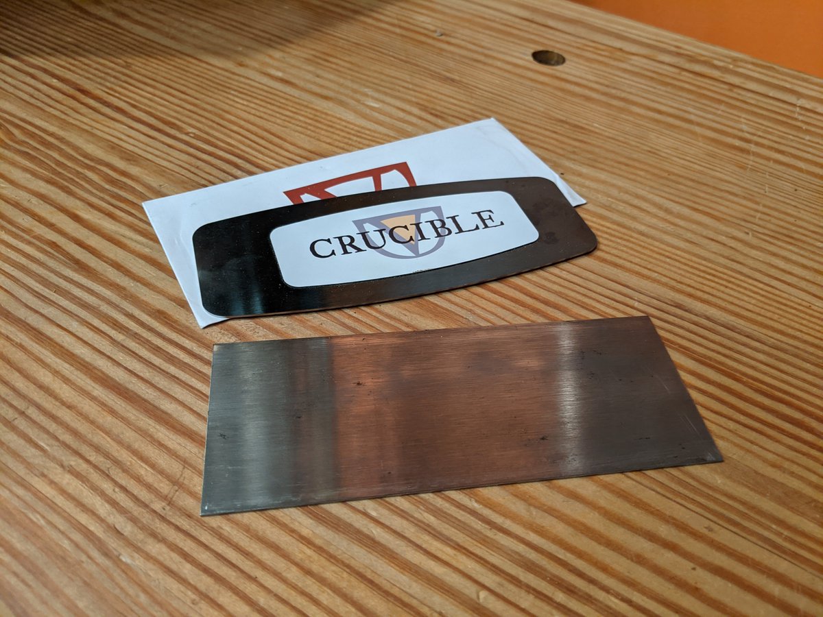Card scrapers. The Crucible one is insanely good, a true top-tier option. My old one shows the scars of my poor scraper sharpening skills. I may need to do further mods to make a good home for the Crucible scraper, it won't quite fit in the slot for my older one.