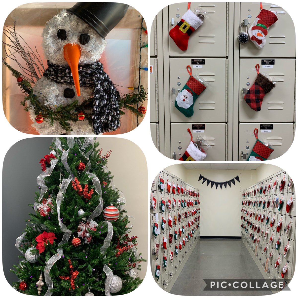 Stockings are hung and the tree is decorated for our world class associates. Wishing you a wonderful holiday season. Appreciate all that you do for our customers and each other. ❄️☃️❄️☃️❄️🎄❄️🎄❄️☃️🎄❄️ ⁦@njr2408⁩ ⁦@ScottRoop⁩