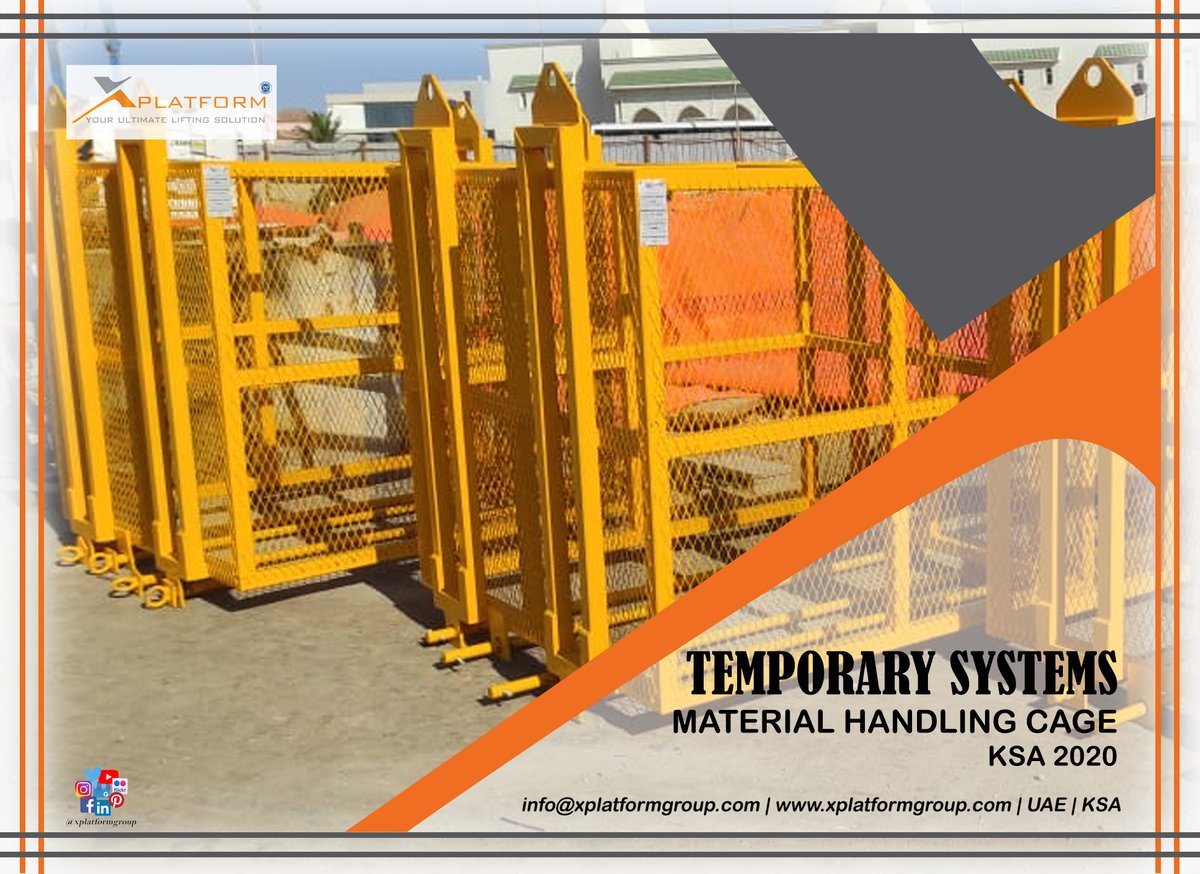 Xplatformgroup's tweet image. Material Handling Cage
KSA 2020

info@xplatformgroup.com
xplatformgroup.com

#Projects2020 #xplatformprojects #cradles #bmu #scaffolding #cleaning #platforms #aluminum #scissor #lift #elevator #Construction #glass #XplatformGroup #uae #ksa