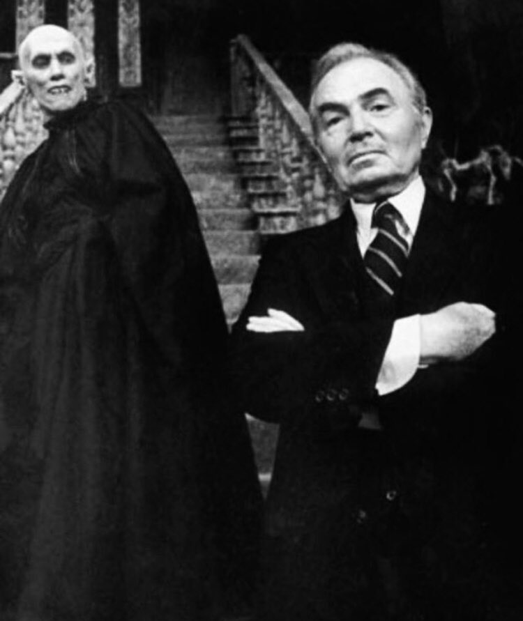 monstersndrinks's tweet image. And so closes another great  #KillerSaturday. Good night from Monster Movie Happy Hour and Mr. Straker &amp;amp; Mr.Barlow, dealers in antiques! #SalemsLot