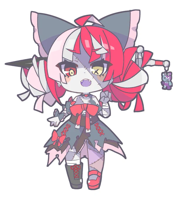 オリーちゃん描いた?‍♀️

初配信のテンションが普段のツイートと一緒でとても可愛かった…!!ツギハギ好き…

#graveyART 