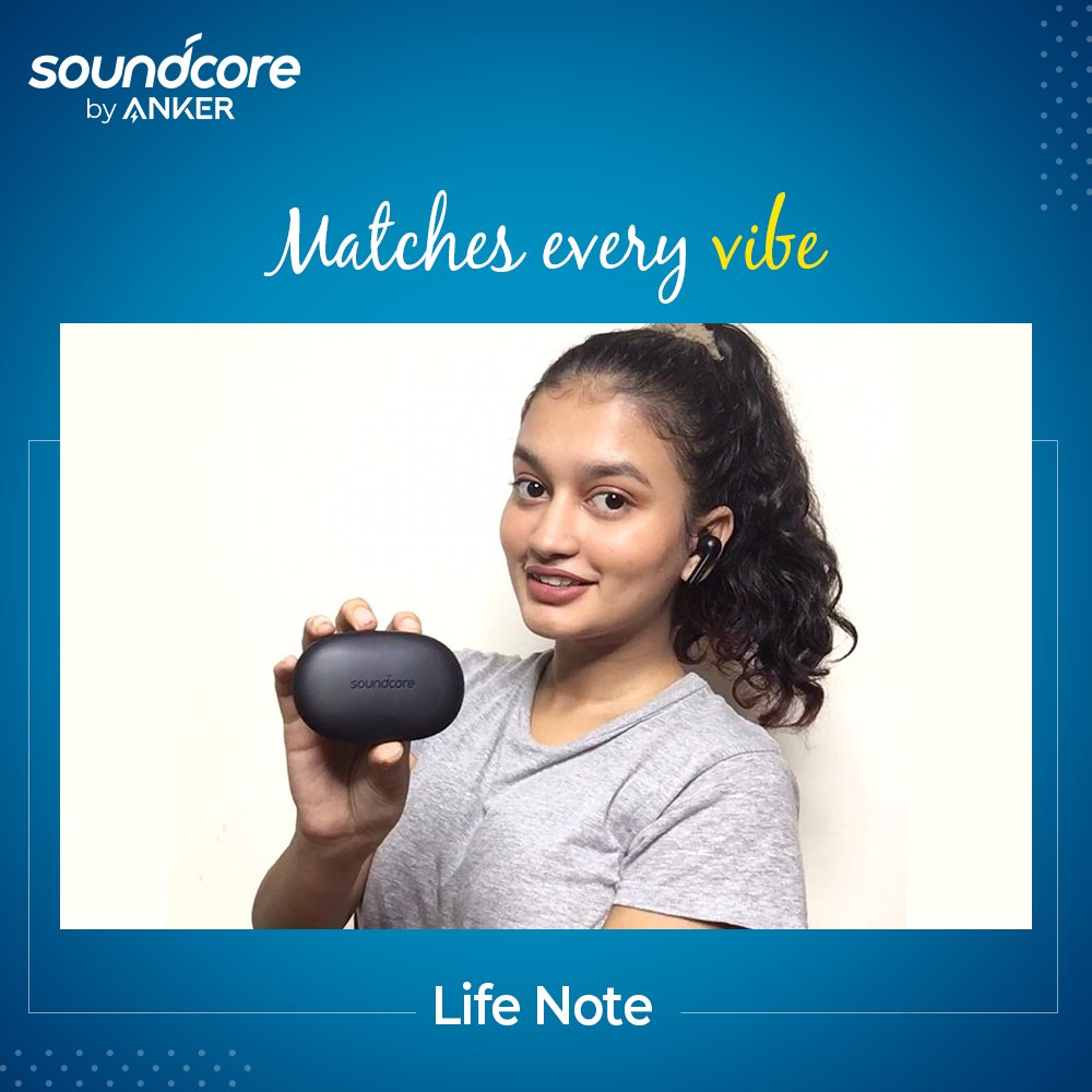 Matches every vibe perfectly. Comment which #SoundcoreProduct is your one of the favourite. 

#AnkerInnovations #SoundcoreIndia #truewireless #aptXTechnology #BluetoothHeadphone #NoiseCancellation #Waterproof