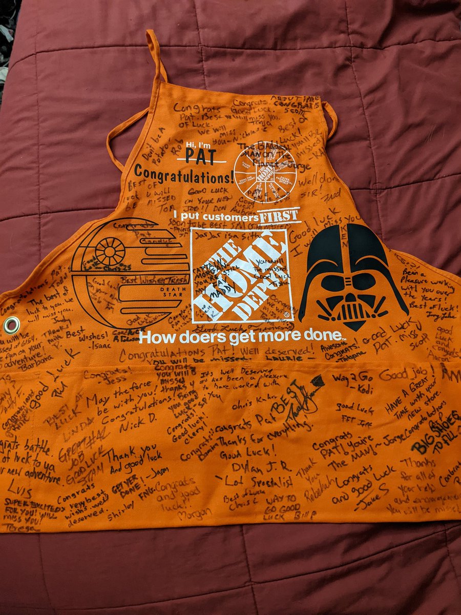 Last day at 6154, can't wait to start in 1286 as SM.