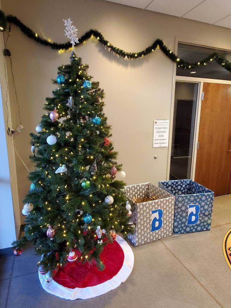Food Bank drop off in the lobby of Fire Station #92 every day from dawn til dusk.  Our drive will be ending on 12/18/2020.