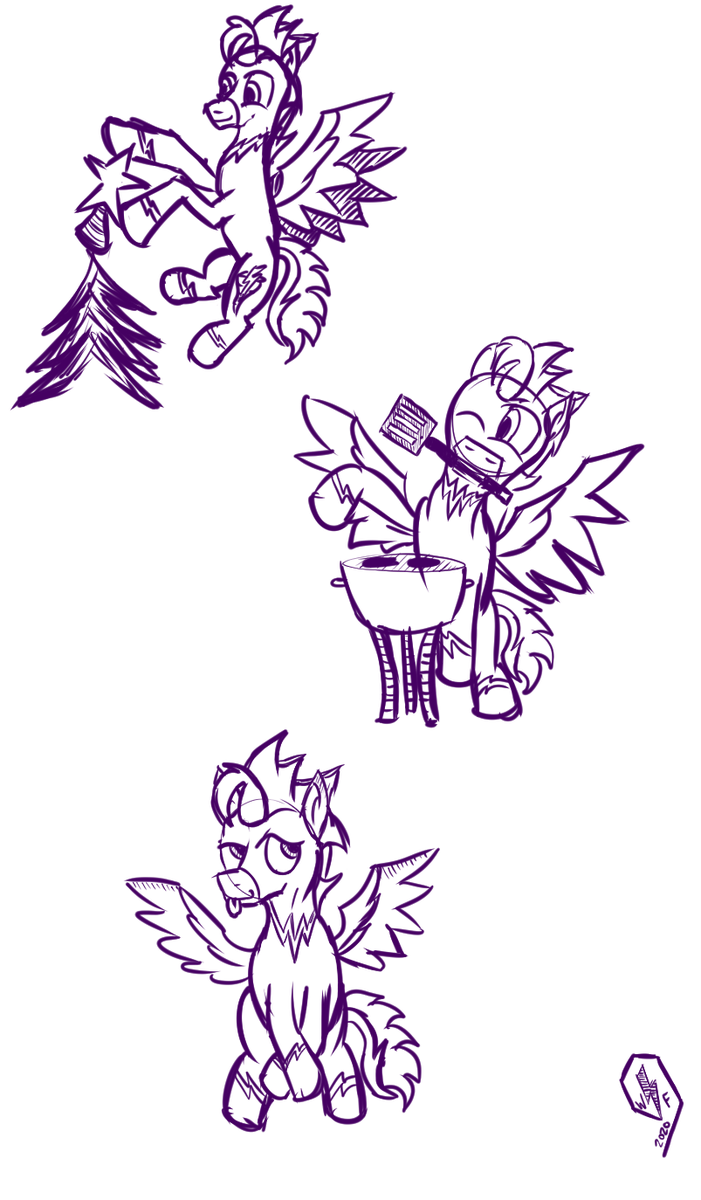 WhirlwindFlux's tweet photo. Had fun sketching Flux with different expressions and poses today! Check these out! #Shadowbolt #mlpoc https://t.co/RPtz06r9aV