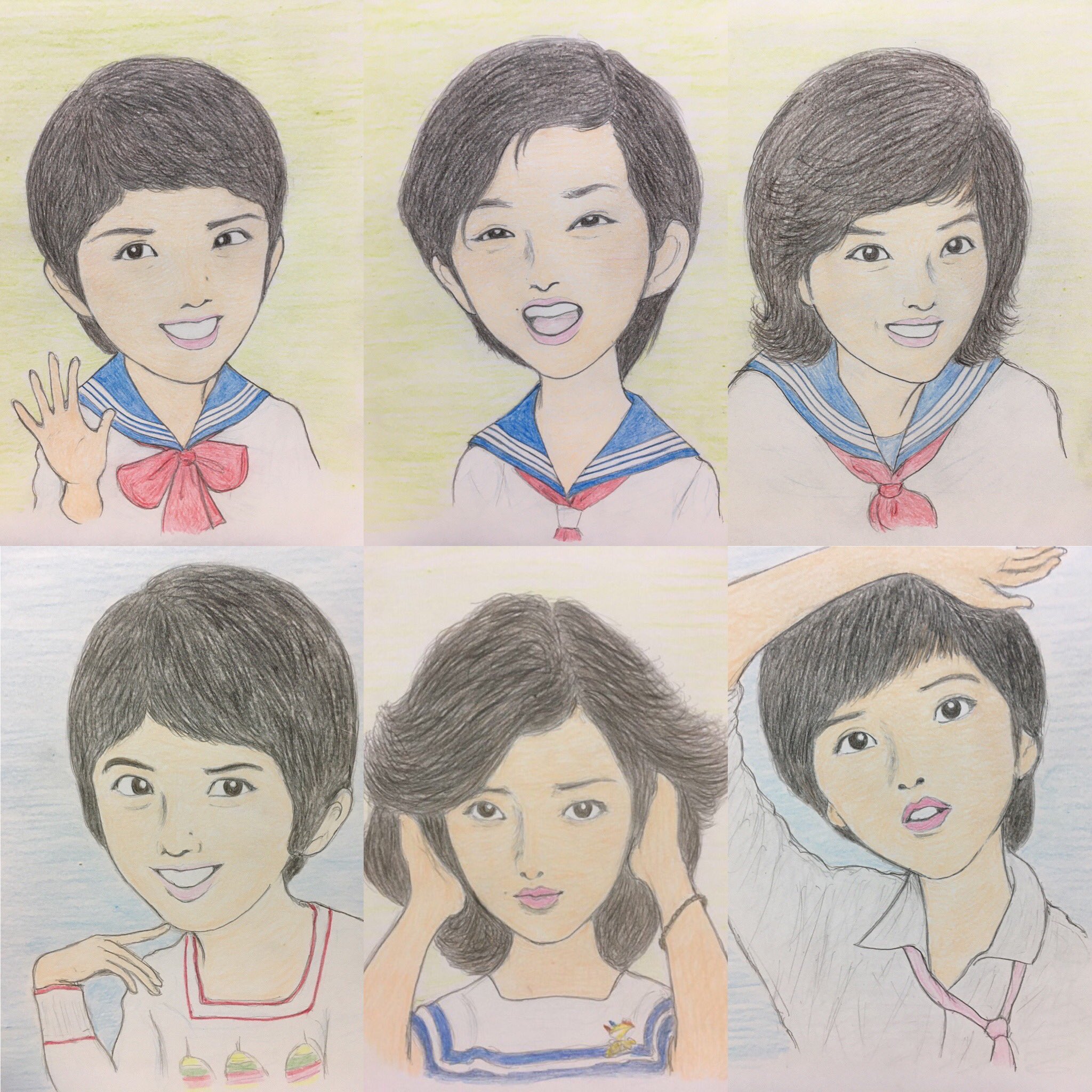 今回は#花の中三トリオ の#山口百恵 さんと#森昌子 さんと#桜田