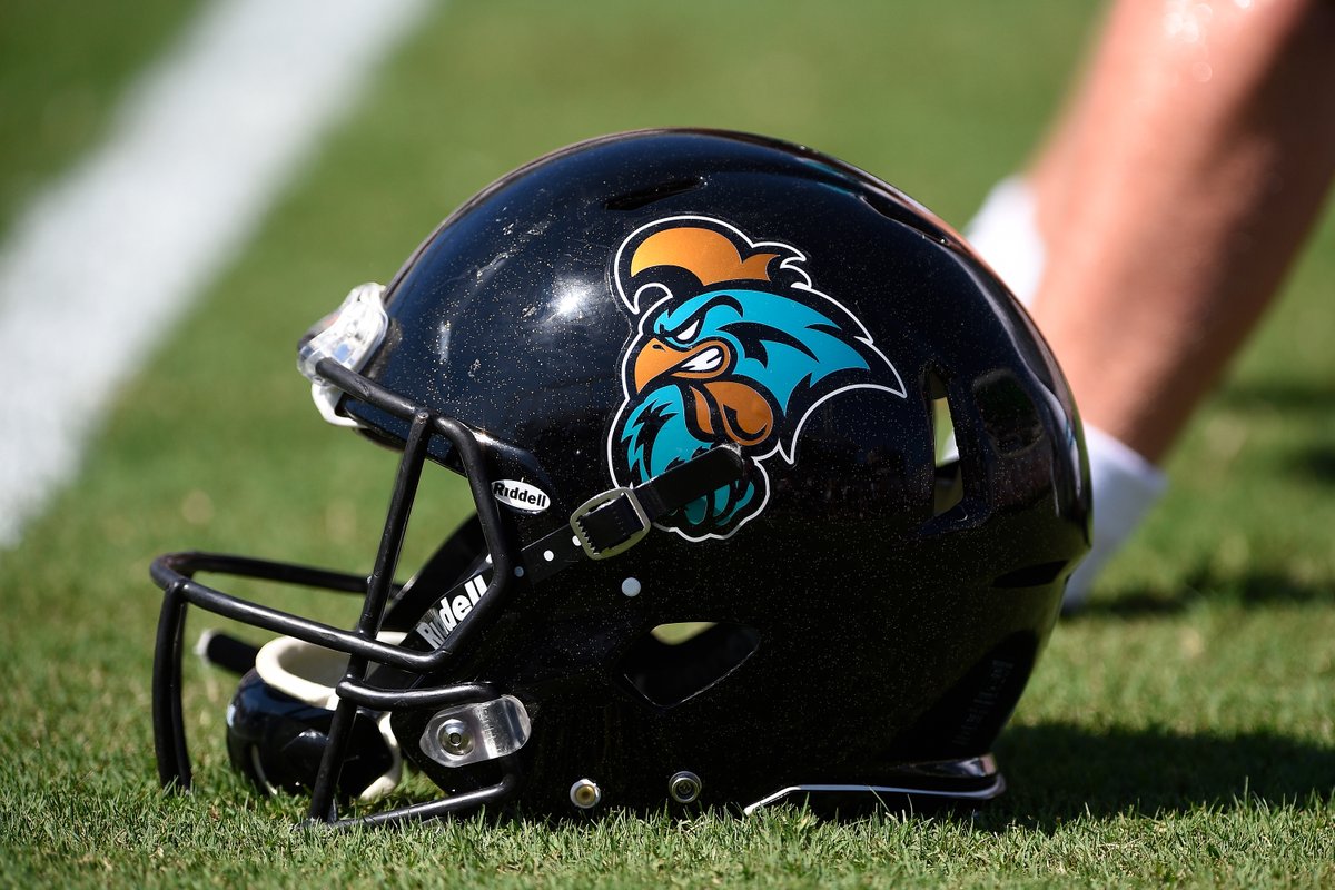 Down goes No. 13 BYU!

The magical season for Coastal Carolina continues:

‣ 10-0 start (School record)
‣ 2 wins over ranked opponents
‣ No. 18 ranking (Highest ever)

Time to put some respect on their name😈 #BEL1EVE