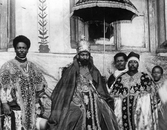 16/In 1930, Ras Tafari Makonnen was crowned Emperor Haile Selassie I, ‘King of Kings, Conquering Lion of the Tribe of Judah, Lord of Lords, and Elect of God,’ at a spectacular event befitting an emperor (never mind his stature). https://johnryle.com/?article=burying-the-emperor