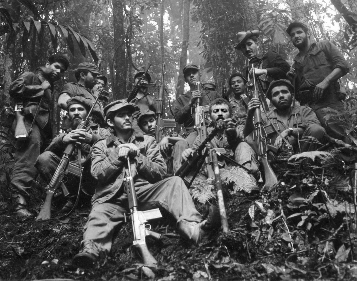 Despite numbering in the low hundreds (yes 100s) and Cuban army forces numbering over 40,000, nearly every time the Cuban military fought against the revolutionary rebels, the army was forced to retreat. They could never decisively defeat the rebels in mountains.