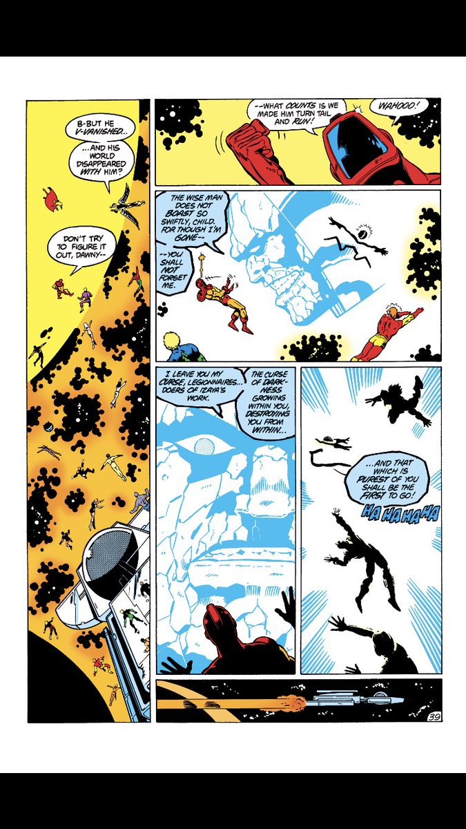 I do very much like how Darkseid’s curse plays out. He should do stuff like that more often