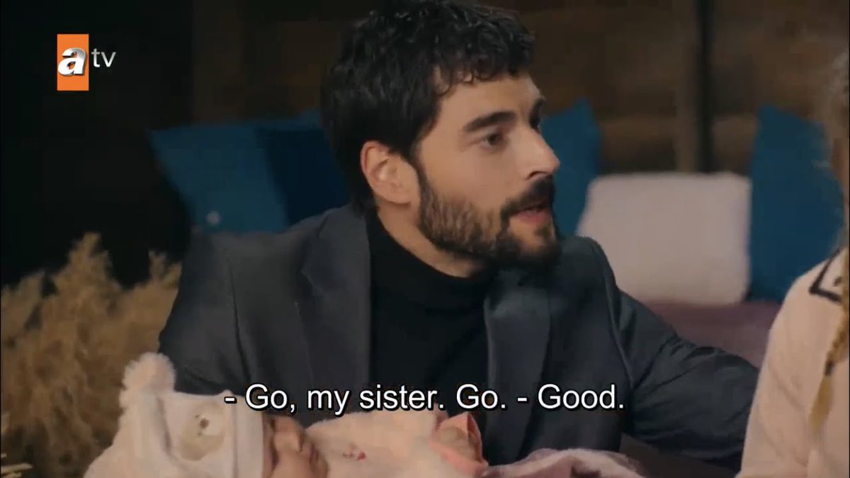 miran really needed a moment to take it in when gül called him “abi” and then he called her “abim benim” I’M GOING THROUGH SO MUCH RIGHT NOW  #Hercai