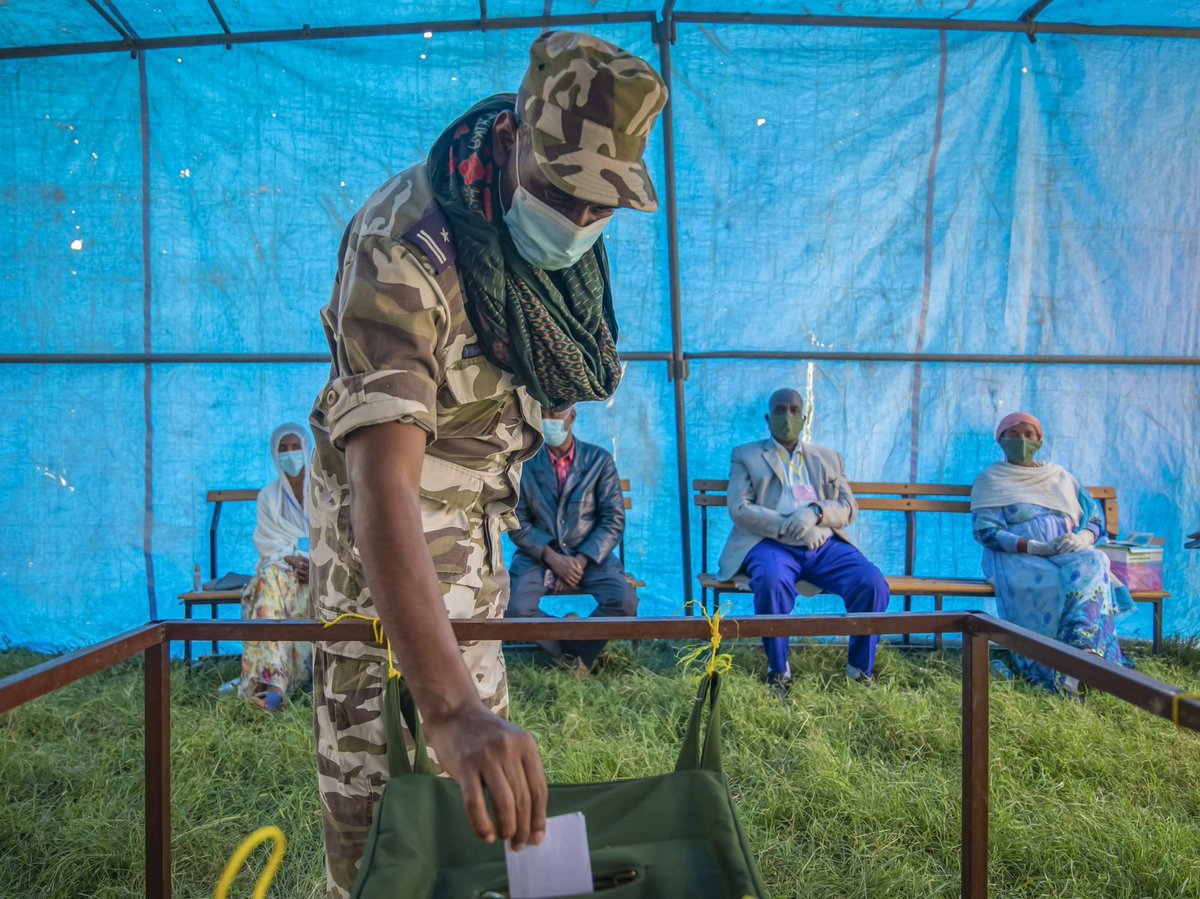 47/In Mar 2020, PM Ahmed postponed the national elections scheduled for Aug 29, to 2021 citing the Covid-19 pandemic.This did not go down well in Tigray where the TPLF defied the PM and held regional elections in September. https://www.dw.com/en/crisis-looms-in-ethiopia-as-elections-are-postponed/a-53829389