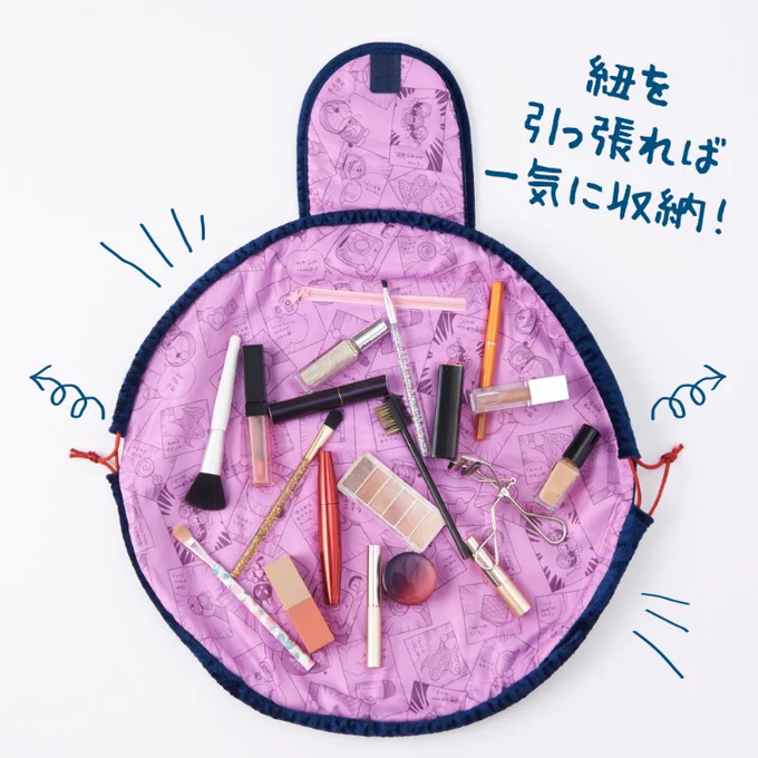 ドラえもんがひみつ道具を取りだすシーンをたくさん集めたコマの柄がモチーフに♪ちょっぴり大人なベロア雑貨シリーズが登場しました! https://t.co/sOe8lF886M 
