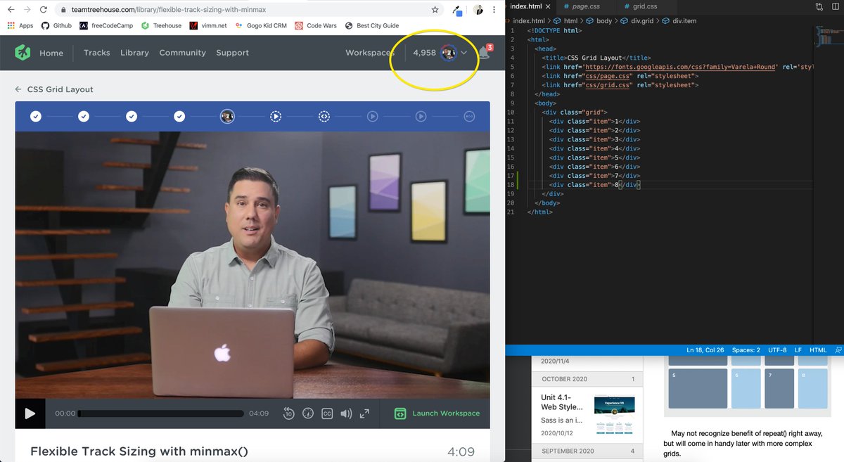 blockchainsky_'s tweet image. Nearing 5,000 points on the Treehouse Frontend Techdegree. Come onnnn 10k!
#teamtreehouse #100DaysOfCode