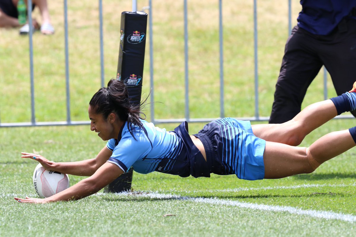 BlackFerns's tweet photo. Plenty of action at the #RedBullIgnite7 today! Tune into @skysportnz to watch live! 🤟 https://t.co/YQ9E8Oaf13