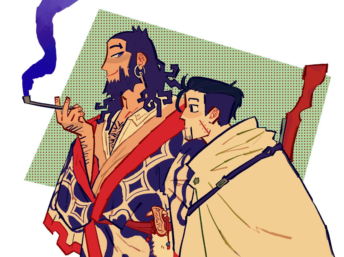#goldenkamuy the story where the kamuy gets golden idk I never read it 