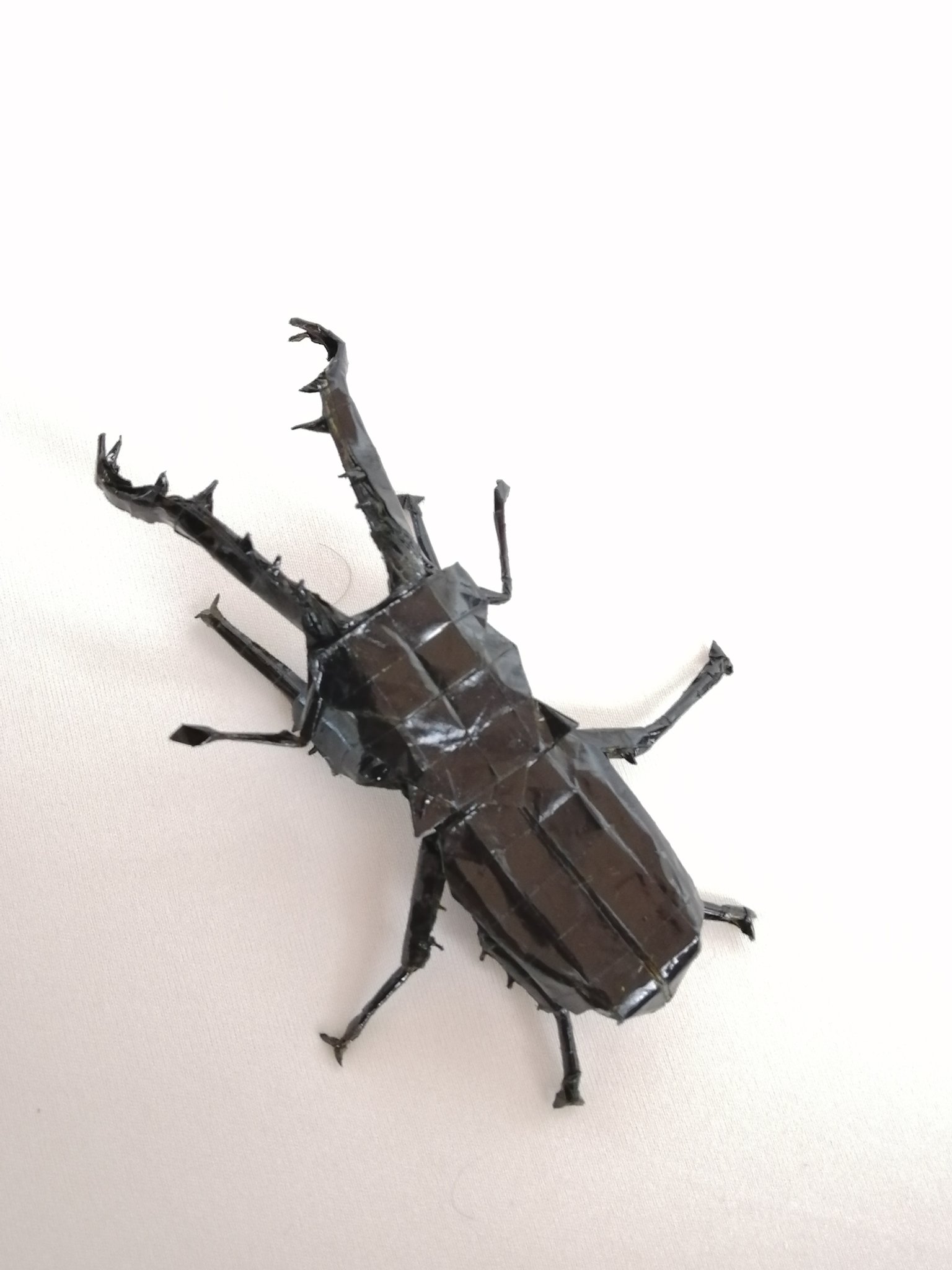 かずのこ 折り紙 ギラファノコギリクワガタ 創作 634origamiさん 折り手 自分 展開図折り 不切正方形一枚折り 出来上がりの全長が11 5cmでした ほぼ実物大です ギラファノコギリクワガタ 折り紙 T Co Rtk8mqdmre Twitter