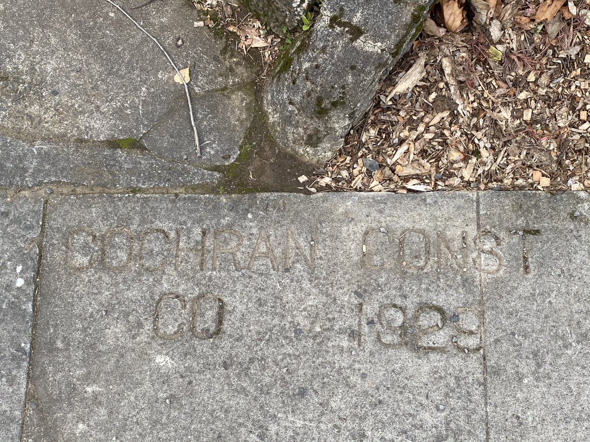 This corner of 38th was set just a few years before the name changes, as you can see by the company tag a few feet away.