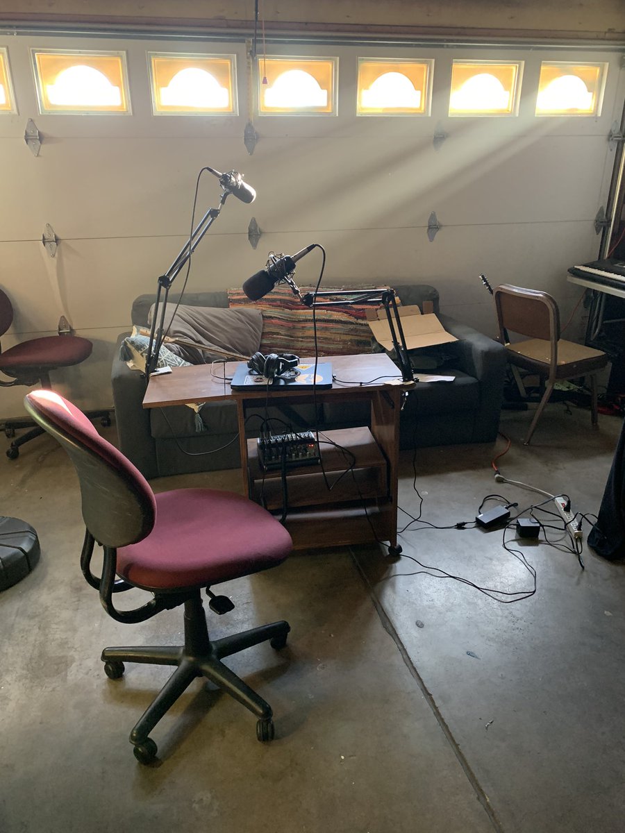 TonightToon's tweet photo. Working on setting up the new recording studio. First episode recorded in the new space launches on Wednesday! https://t.co/3B0nhDiEAX