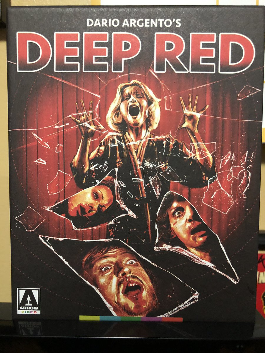 DECEMBER 5: Another  #giallo from the great Dario Argento is on tap for  #Deucember - featuring the amazing Daria Nicolodi, it’s DEEP RED (dir. Dario Argento, 1975)For this screening I will be checking out the EXPORT VERSION (a first-time watch for me).  @GCDB  @ArrowFilmsVideo