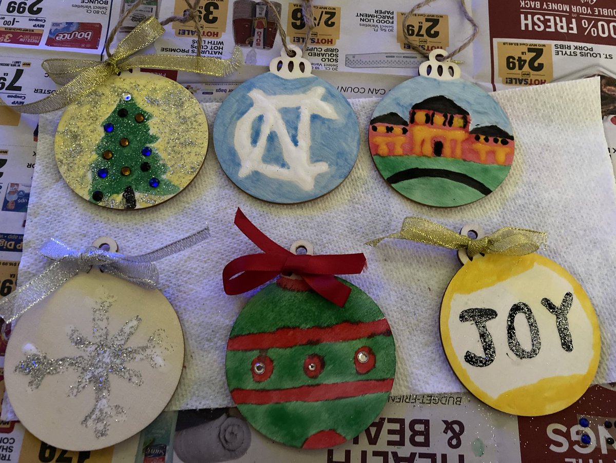 Thank you <a href="/UNC_TIBBS/">UNC TIBBS</a> for hosting an ornament decorating party! Definitely brought some joy during a hard year. #TIBBSholidaze