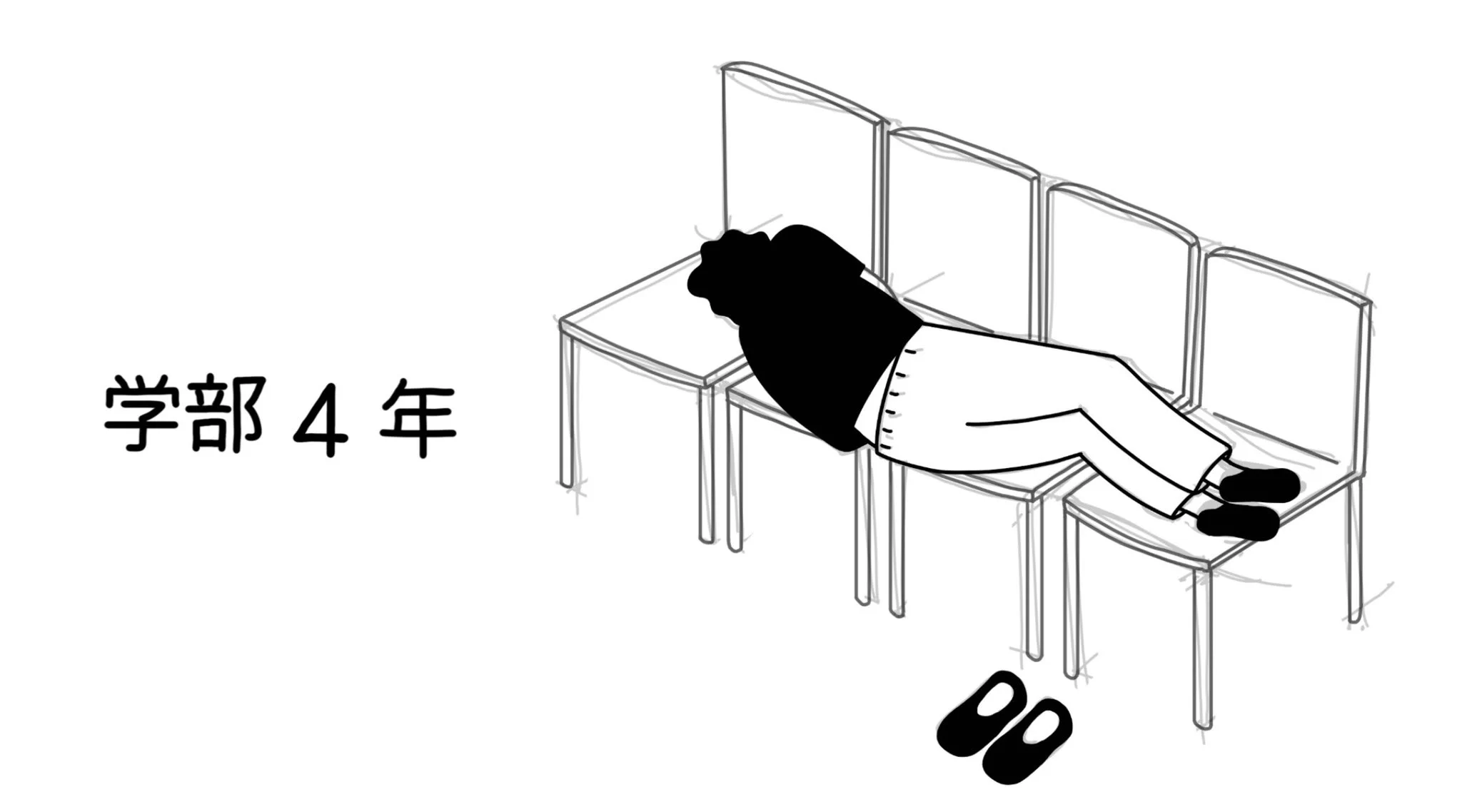 建築学生を寝方で見分ける方法？徐々にレベルアップしてるｗｗ
