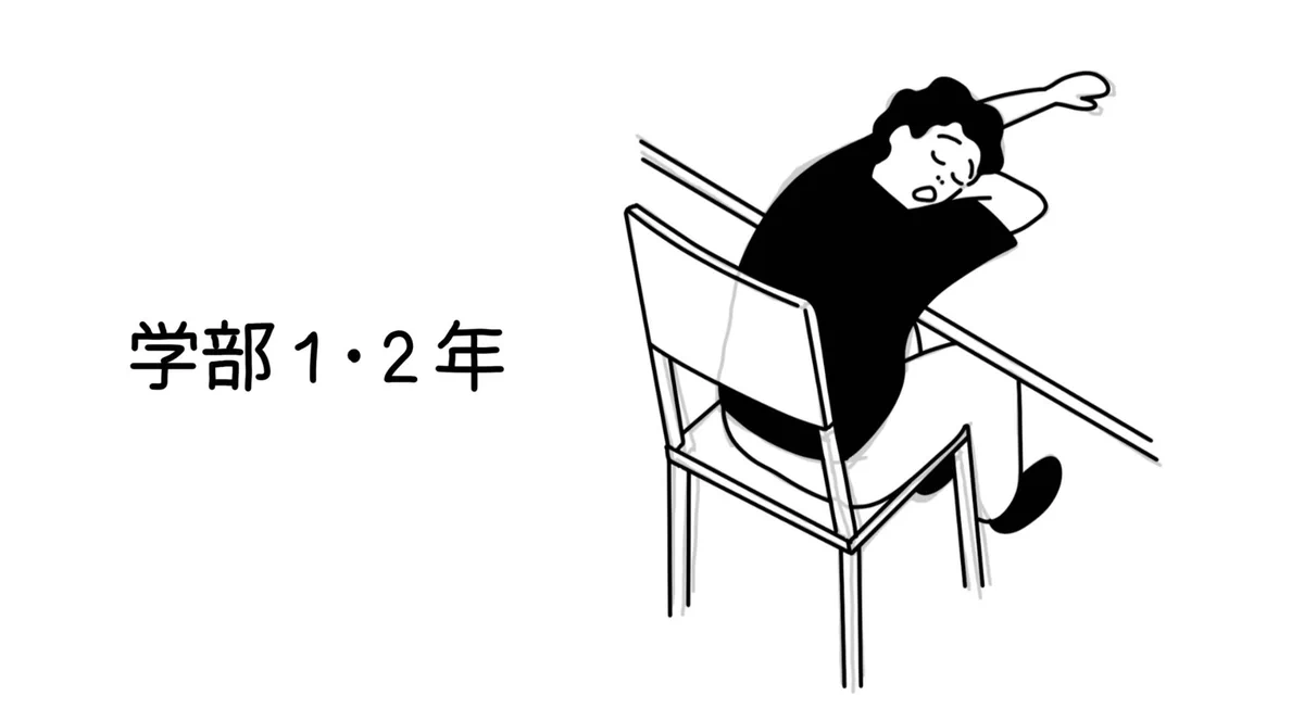 建築学生を寝方で見分ける方法？徐々にレベルアップしてるｗｗ