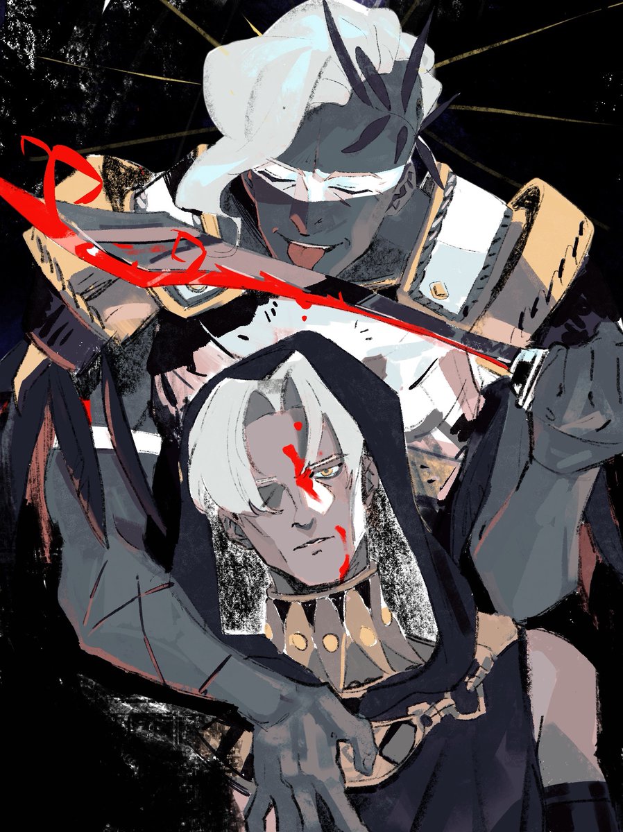theyoungdoyler's tweet photo. [hades] "my tribute to you, o’ death" ares and thanatos https://t.co/HeC1juCtIL