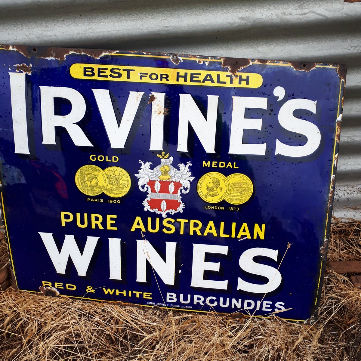Irvines Wines is a very old Barossa brand.You can almost hear the scuffling of the established wine circles of Europe when in 1873 they won gold.It a good reminder of how, from land never before producing wine, pioneer viticulturalists took on the challenge of isolation.