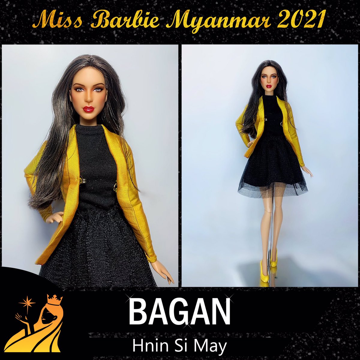 BarbieMyanmar's tweet photo. 💫Official Confirmation💫

▪️Name - Hnin Si May
▪️Age - 24
▪️City - Bagan
▪️Education - Passed the matriculation exam
▪️Occupation - Fashion Designer
▪️Doll Director - May Thazin

#MBU #MBI #MBM
#MissBarbieUniverse
#MissBarbieInternational
#RoadToMissBarbieMyanmar2021 https://t.co/qKzNFXrv1i