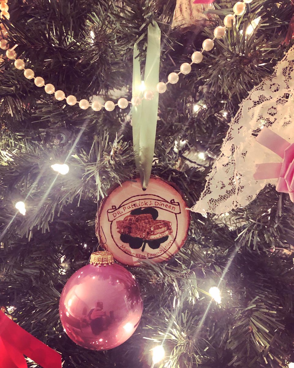 Announcement: Our favorite ornament is on the tree!🎄Thanking our favorite nurse Maggie each &amp; every year!