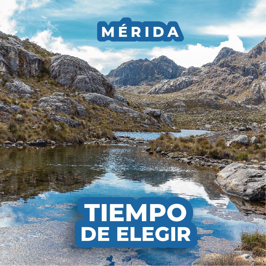 Mañana 6D todo el pueblo merideño a votar desde bien temprano porque nosotros vamos a vencer. Tenemos un compromiso ineludible ¡Que nadie se quede sin participar!

Por el futuro próspero que nos espera, por la Patria grande, por nuestra Mérida potencia #YoSiVoto #VenezuelaVota