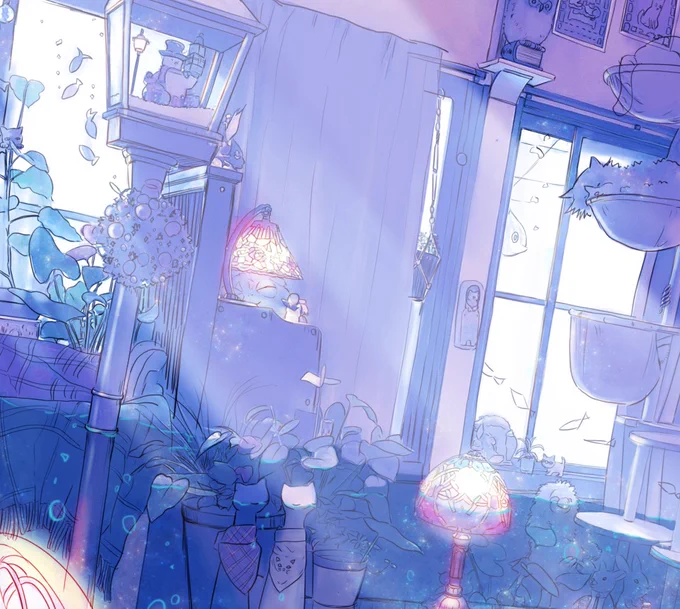 #これが私の代表作
コモレビ
カフェの生き物 