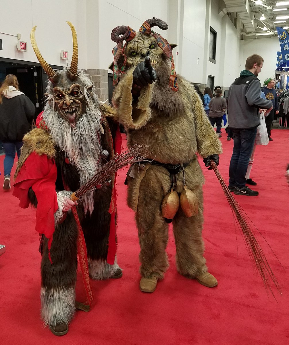 KimMerville's tweet photo. In Honor of #Krampusnacht
#Krampus
#WizardWorldMadison 2018 https://t.co/hGF9kfJZ1O