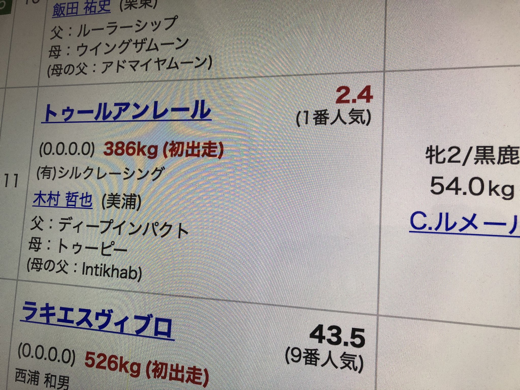 Iwasborntorace Q 中京競馬 5r新馬戦のこの馬 シルクでノーザンファーム これにルメールという組み合わせにも関わらずこのオッズは もしかして馬券外の可能性あり チャンピオンズカップ Iwasborntorace Q 中京競馬 5r新馬戦のこの馬 シルクでノーザンファーム これにルメールという組み合わせにも関わらずこのオッズは もしかして馬券外の可能性あり チャンピオンズカップ