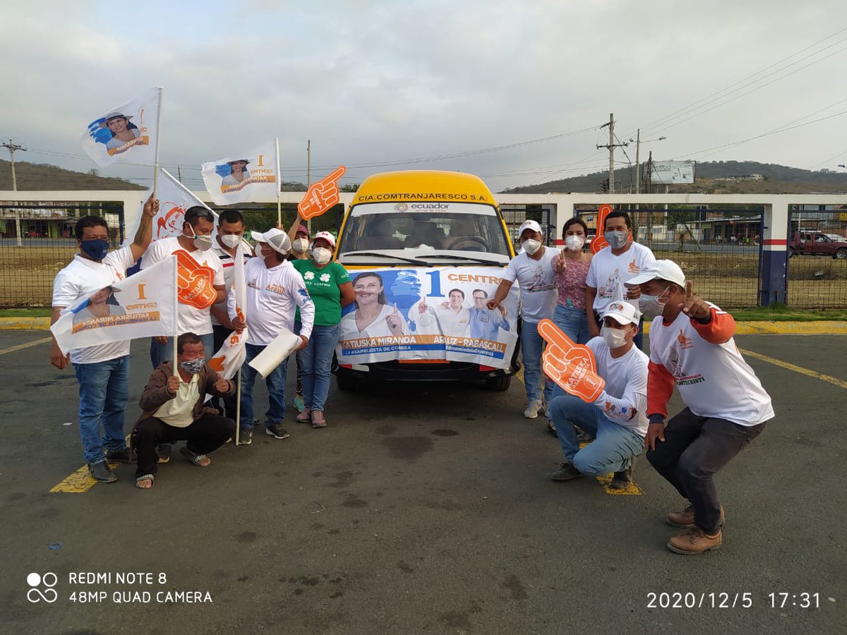LeoGarciaRC's tweet photo. Seguimos trabajando en territorio como si no tubieramos ni un solo voto @MashiRafael @ecuarauz  @rabascallcarlos @pierinaescorrea @KatiuskaMEc @FernandoCedeR @wgomezr @pabelml @PaolaCabezasC @GisseGarzonM @Mpalacioszam @VanessaFreireV5 @BlancaLopez1_ @Marisol_Bowen @EmilyVeraA_ https://t.co/H2XrqbbKx3
