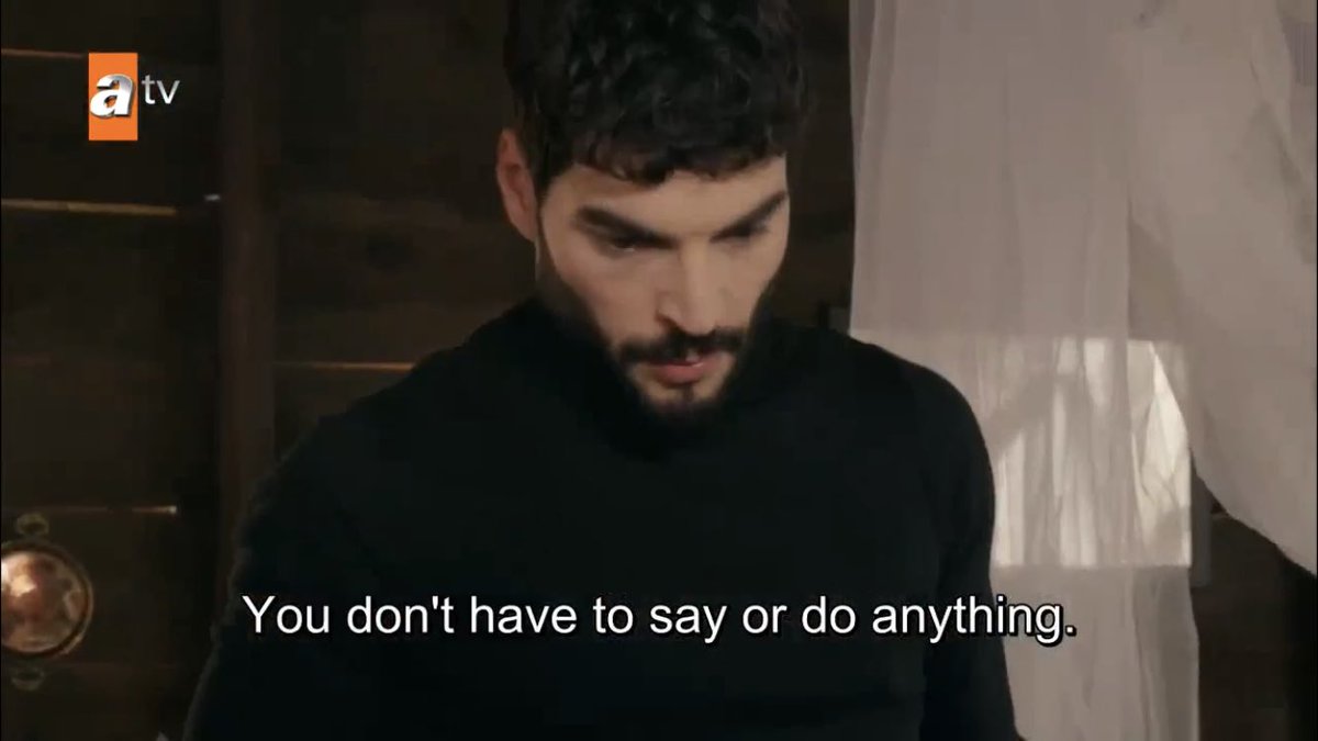 i’ve said this a million times and i’ll say it again i love that miran lets her know that all things will happen on her terms, that she doesn’t have to do anything she doesn’t want to  #Hercai  #ReyMir