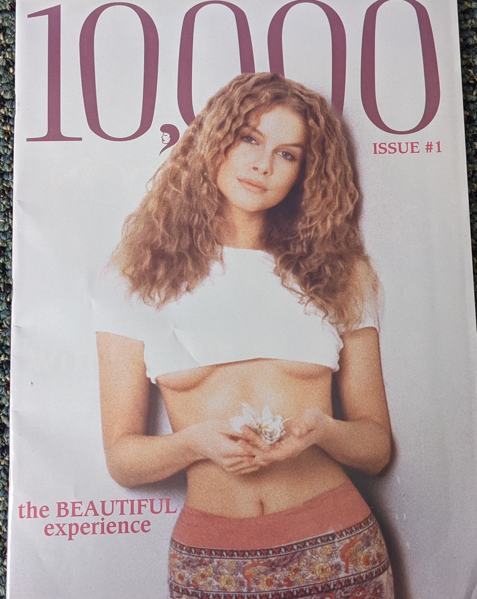 Also want to note this from P's 10,000 magazine (Art Directed by  @ooleef !) A fund raiser for that happened February 1994.
